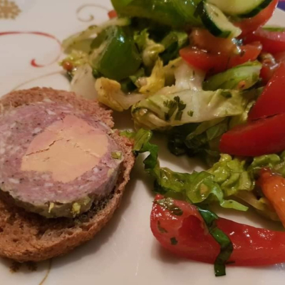 Le saucisson au foie gras    