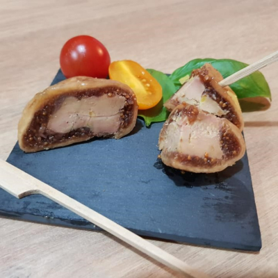 Les figues au foie gras  