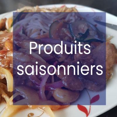 Les produits saisonniers disponibles au Foie gras du Parcq  